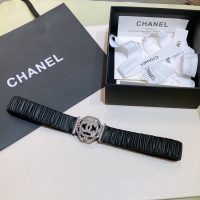 1:1 aaaaa Chanel 30MM Leather Belt 7114-1