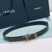 Original Cheap Chanel 30MM Leather Belt 7116-1