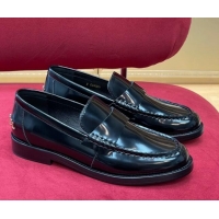 Popular Style Chanel Patent Calfskin Loafers G39190 Black