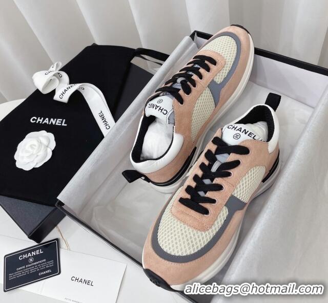 Purchase Chanel Suede & Mesh Sneakers G38299 102601 Beige