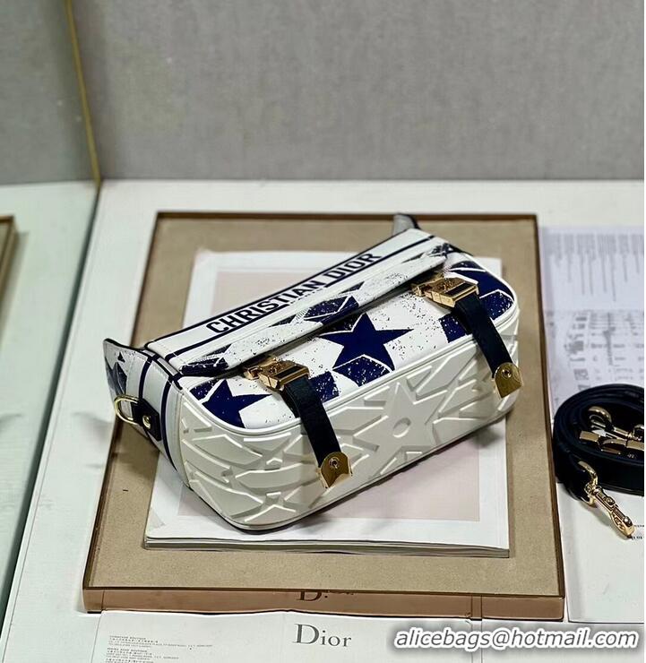 Unique Discount DIOR SMALL DIORCAMP BAG M1243ODD WHITE