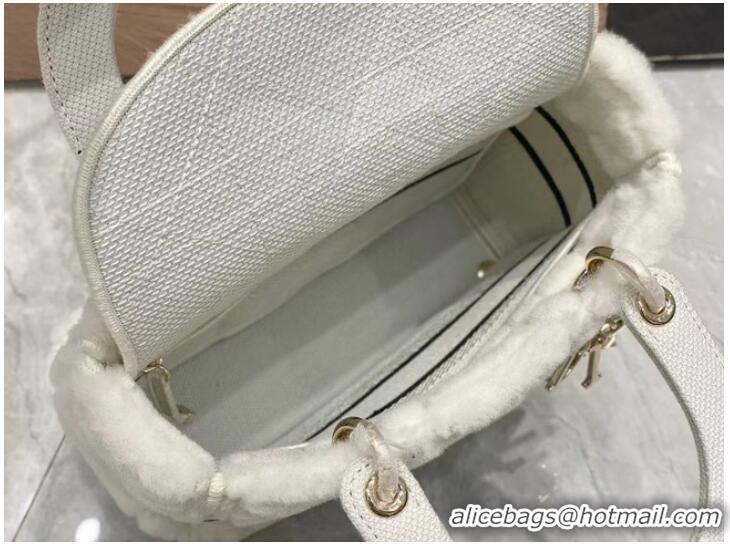 Top Quality DIOR LADY D-LITE BAG Embroidery M0566BRE-8