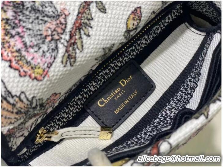 Promotional DIOR MINI LADY D-LITE BAG Embroidery M0500BZ-1