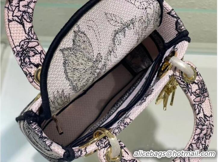 Traditional Specials DIOR MINI LADY D-LITE BAG Embroidery M0500BZ-3