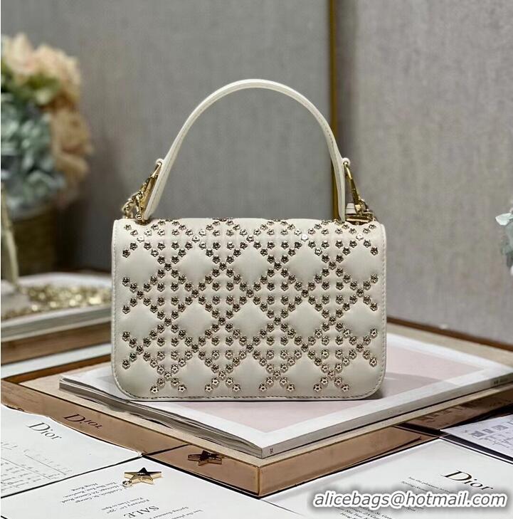 Top Grade DIOR BAG Lucky Star Cannage Lambskin C2628 Latte