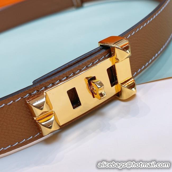 Unique Style Hermes Leather Belt 24MM 26995