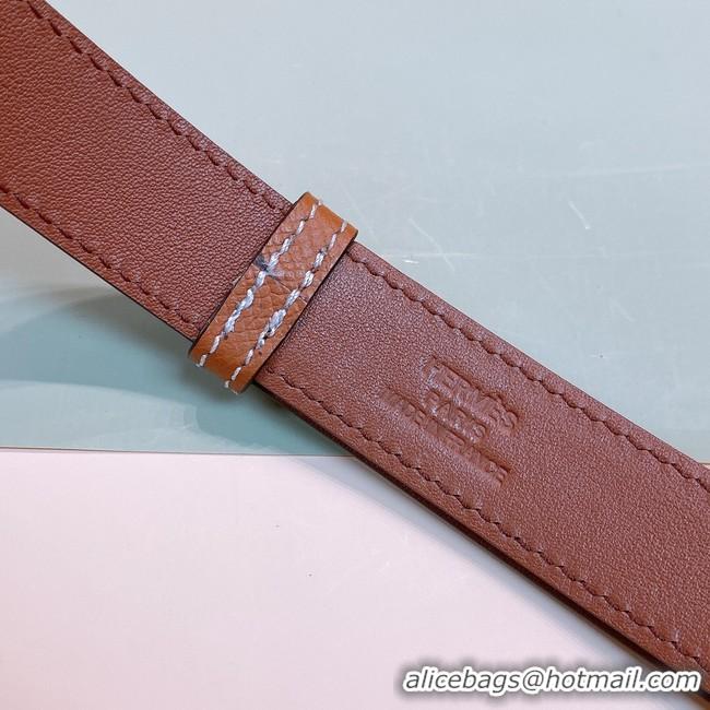 Unique Style Hermes Leather Belt 24MM 26995