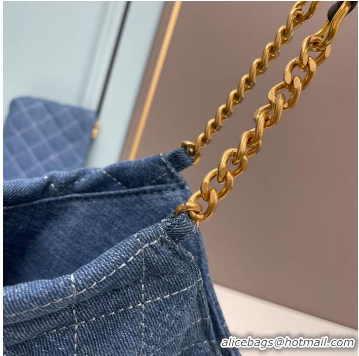 Good Product SAINT LAURENT SHOPPING Denim bag Y203310 blue