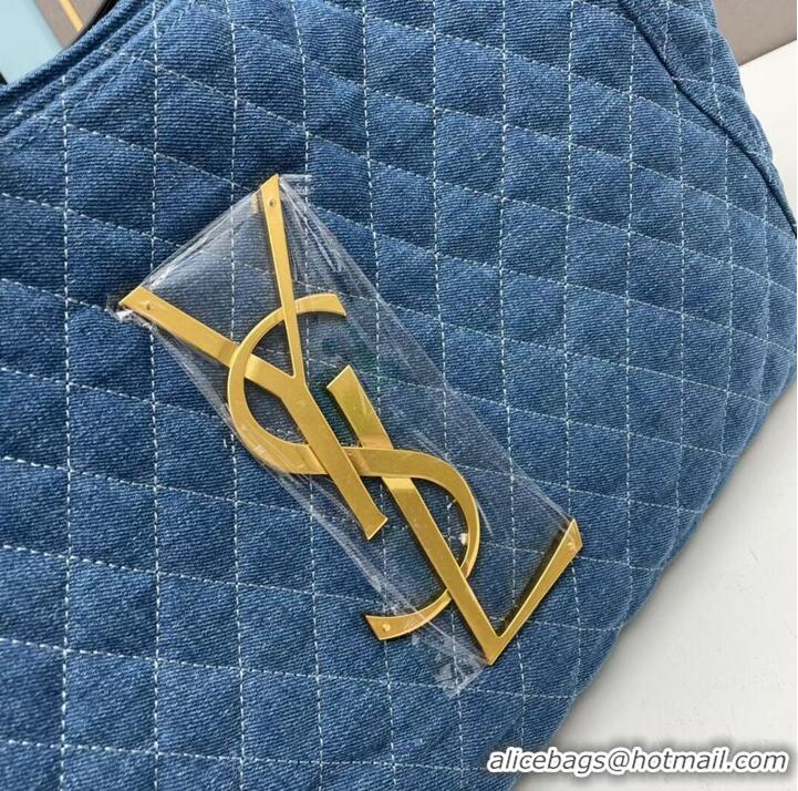 Good Product SAINT LAURENT SHOPPING Denim bag Y203310 blue