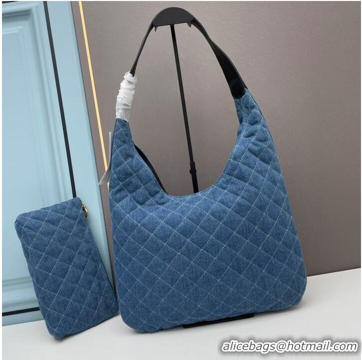 Traditional Specials SAINT LAURENT SHOPPING Denim bag Y203434 blue