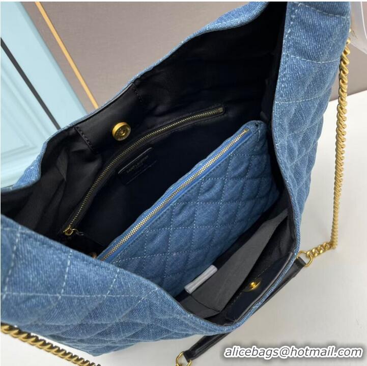 Traditional Specials SAINT LAURENT SHOPPING Denim bag Y203434 blue