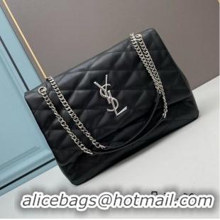 Top Quality SAINT LAURENT LEATHER BAG Y203736 BLACK