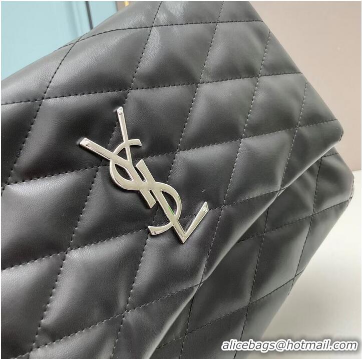 Top Quality SAINT LAURENT LEATHER BAG Y203736 BLACK