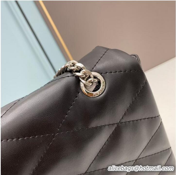 Top Quality SAINT LAURENT LEATHER BAG Y203736 BLACK