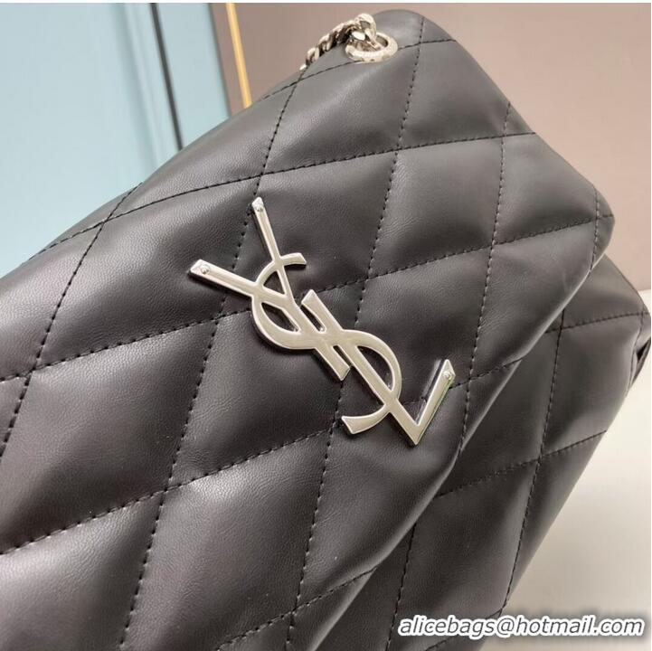 Famous Brand SAINT LAURENT LEATHER BAG Y203737 BLACK