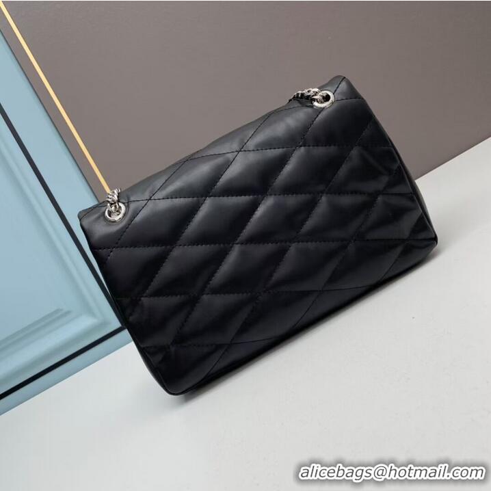 Famous Brand SAINT LAURENT LEATHER BAG Y203737 BLACK