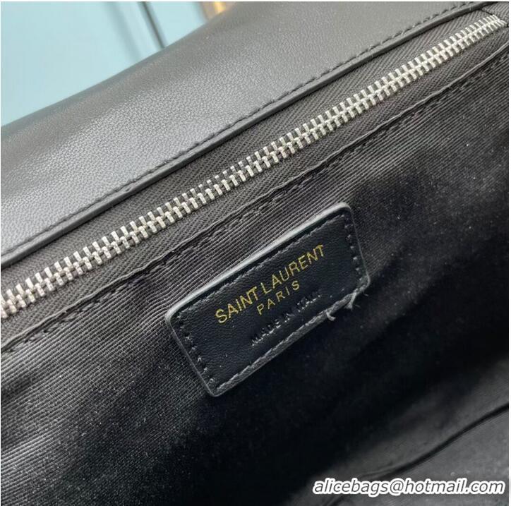 Famous Brand SAINT LAURENT LEATHER BAG Y203737 BLACK