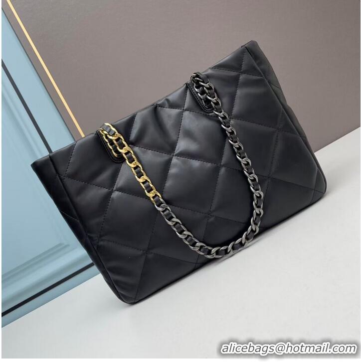 Top Quality SAINT LAURENT LEATHER BAG Y203830 BLACK