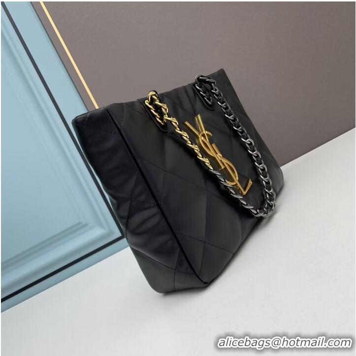 Top Quality SAINT LAURENT LEATHER BAG Y203830 BLACK