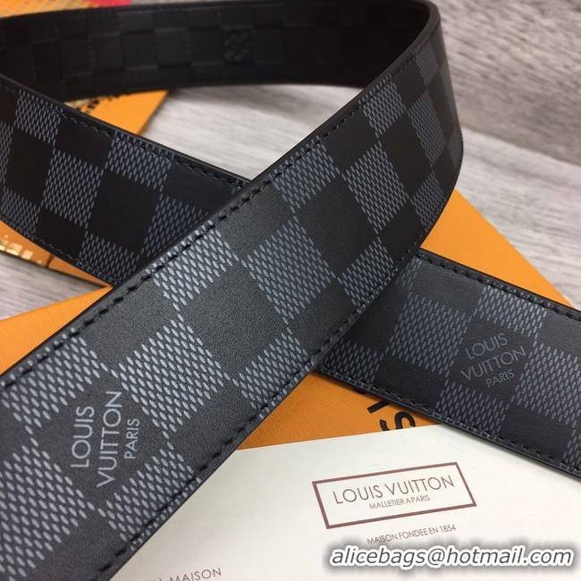 Trendy Design Louis Vuitton INITIALES 40MM MATTE BLACK BELT M0450S