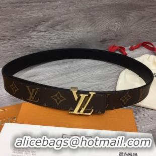 Stylish Louis Vuitton 30MM REVERSIBLE BELT M0451S