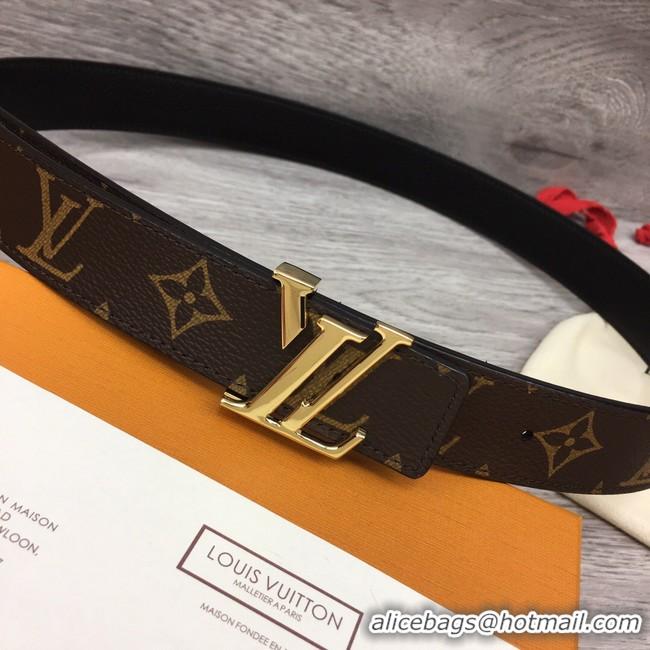 Stylish Louis Vuitton 30MM REVERSIBLE BELT M0451S