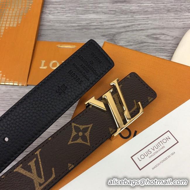 Stylish Louis Vuitton 30MM REVERSIBLE BELT M0451S