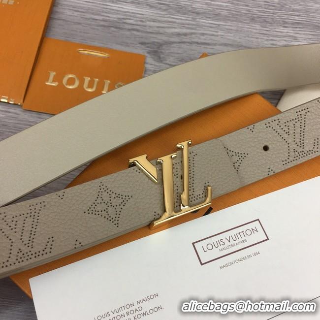 Sumptuous Louis Vuitton DAMIER LV 35MM REVERSIBLE BELT M0453S