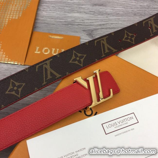 Shop Cheap Louis Vuitton calf leather 35MM BELT M0456S