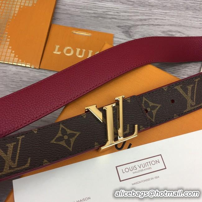 Shop Cheap Louis Vuitton calf leather 35MM BELT M0456S