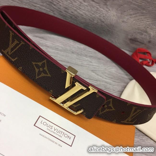 Shop Cheap Louis Vuitton calf leather 35MM BELT M0456S