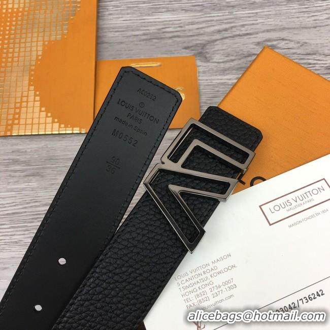 Low Cost Louis Vuitton calf leather 35MM BELT M0457S