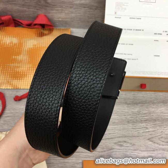 Low Cost Louis Vuitton calf leather 35MM BELT M0457S