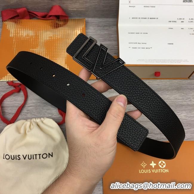 Low Cost Louis Vuitton calf leather 35MM BELT M0457S