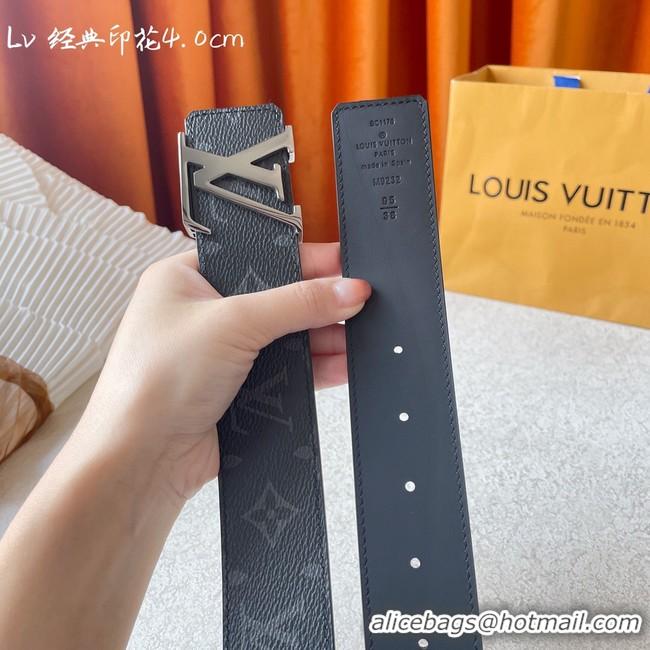 Best Grade Louis Vuitton calf leather 40MM BELT M0458S