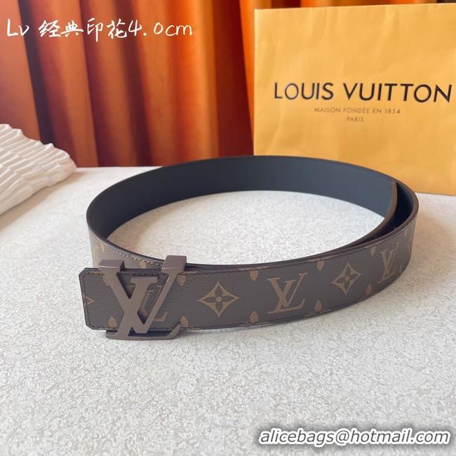 Top Grade Louis Vuitton calf leather 40MM BELT M0459S