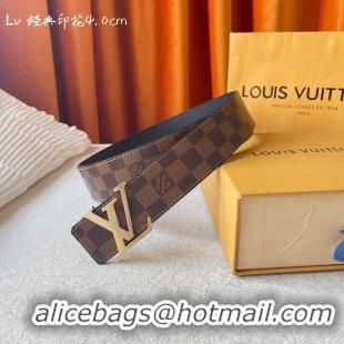 Durable Louis Vuitton calf leather 40MM BELT M0460S