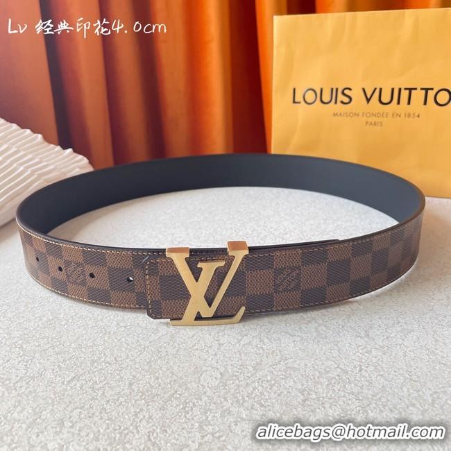 Durable Louis Vuitton calf leather 40MM BELT M0460S