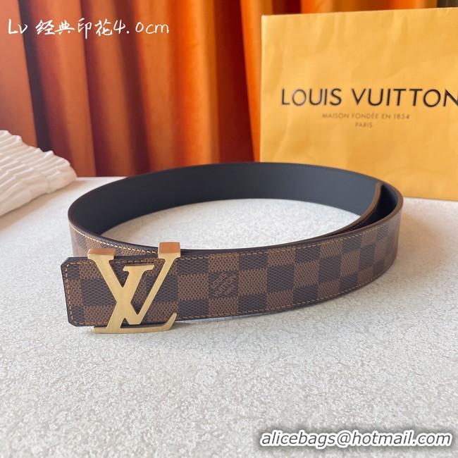 Durable Louis Vuitton calf leather 40MM BELT M0460S