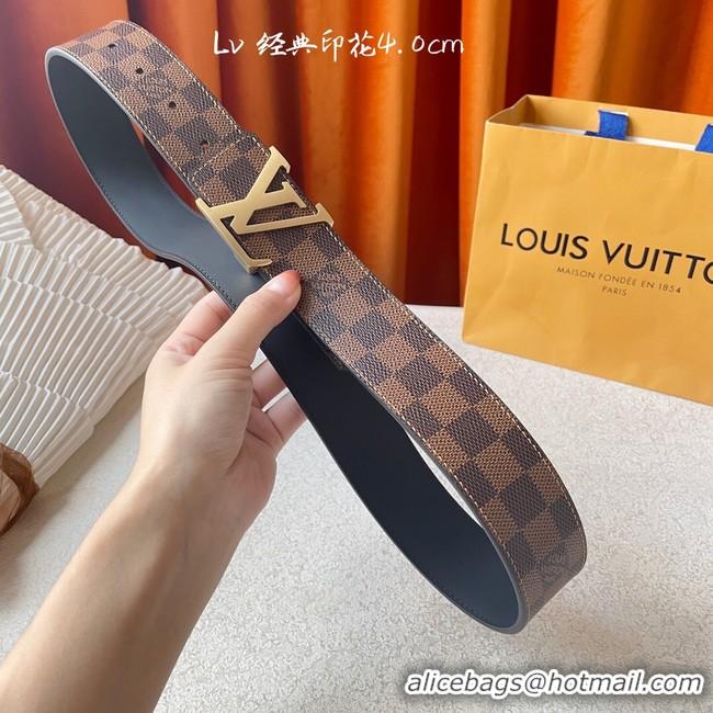 Durable Louis Vuitton calf leather 40MM BELT M0460S