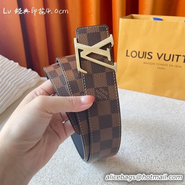 Durable Louis Vuitton calf leather 40MM BELT M0460S