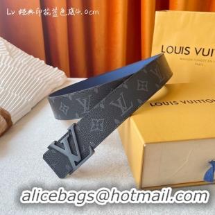 Perfect Louis Vuitton calf leather 40MM BELT M0462S