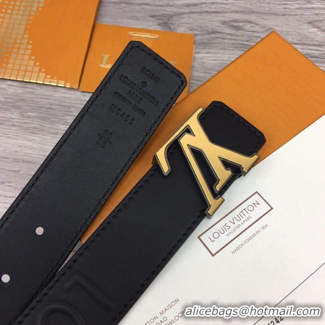 Low Price Louis Vuitton calf leather 35MM BELT M0466S