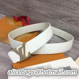 Best Grade Louis Vuitton calf leather 35MM BELT M0467S