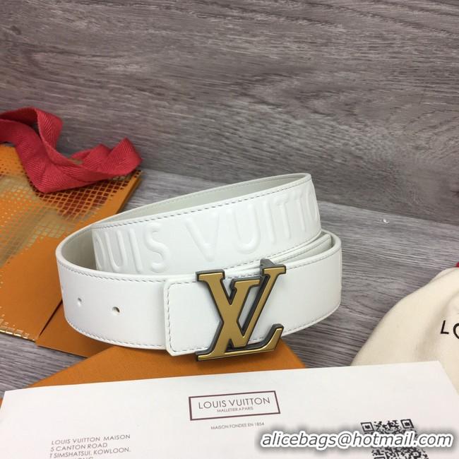 Best Grade Louis Vuitton calf leather 35MM BELT M0467S