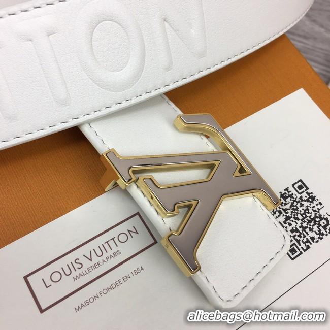 Best Grade Louis Vuitton calf leather 35MM BELT M0467S