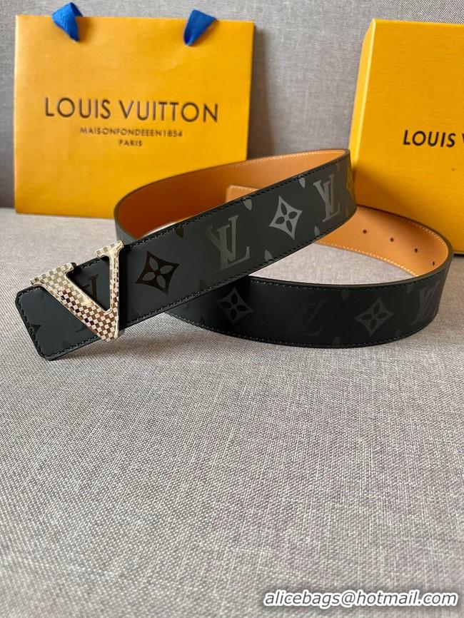 Good Quality Louis Vuitton calf leather 40MM BELT M0468S