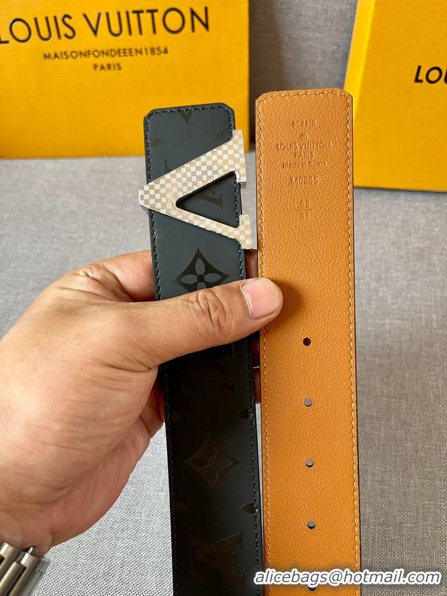 Good Quality Louis Vuitton calf leather 40MM BELT M0468S