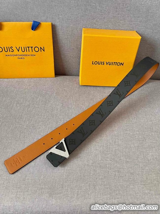 Good Quality Louis Vuitton calf leather 40MM BELT M0468S