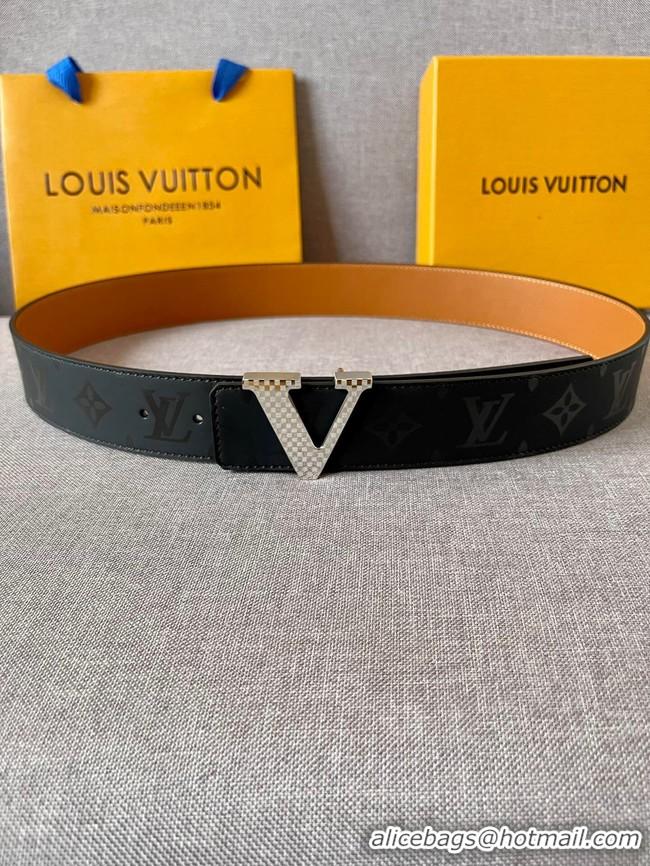 Good Quality Louis Vuitton calf leather 40MM BELT M0468S